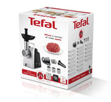 Tefal HV1 NE1098 kødhakker 1400 W Sort, Sølv