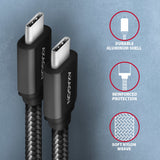 Axagon BUCM3-CM30AB USB-kabel USB 3.2 Gen 1 (3.1 Gen 1) 3 m USB C 5 Gbit/sek. 60 W Sort