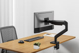 Digitus DA-90473 skærmbeslag og -stativer 124,5 cm (49") Skrivebord Sort
