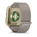 Garmin Venu X1 5,08 cm (2") AMOLED Digital 448 x 486 pixel Berøringsskærm Guld, Titanium Wi-Fi GPS (satellit)