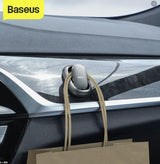 Baseus ACGGBK-01 opbevaringskrog til hjemmet Indendørs & udendørs Universal krog Sort 4 stk