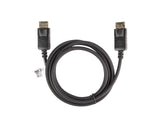 Lanberg CA-DPDP-10CC-0018-BK DisplayPort kabel 1,8 m Sort