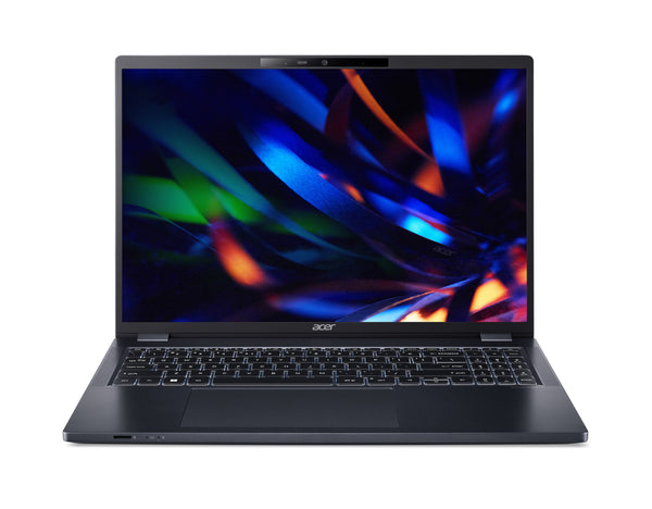 Acer TravelMate P4 TMP416-52G-TCO-51EJ Intel® Core™ i5 i5-1335U Laptop 40,6 cm (16") WUXGA 16 GB DDR4-SDRAM 512 GB SSD NVIDIA GeForce RTX 2050 Wi-Fi 6 (802.11ax) Windows 11 Pro Tysk Blå