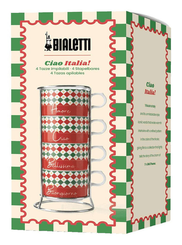Bialetti Tricolore kop Flerfarvet Kaffe 1 stk