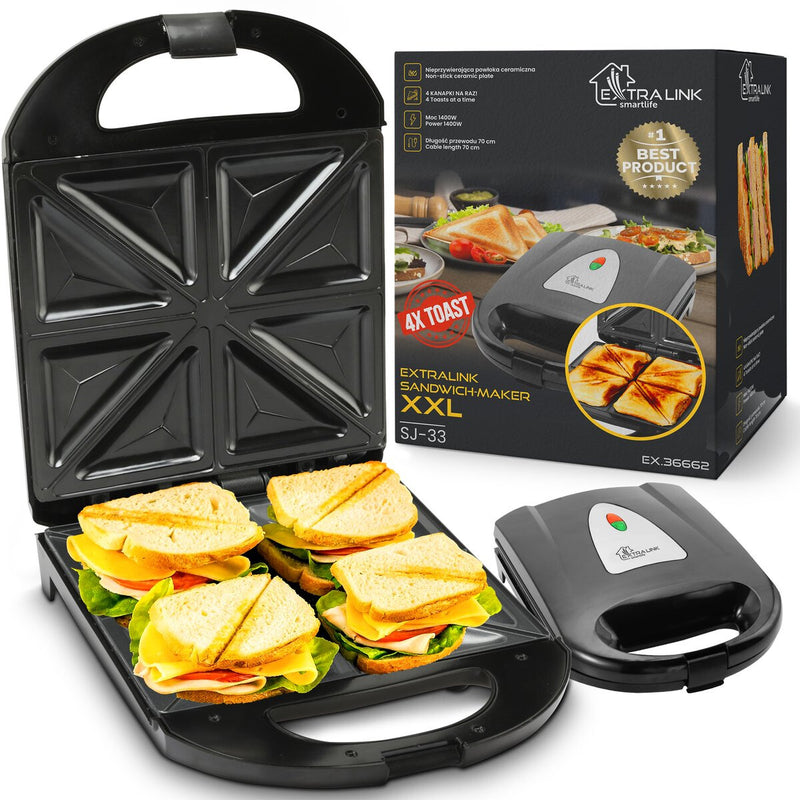 Extralink SMART LIFE SANDWICH-MAKER XXL SJ-33