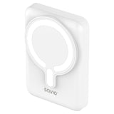 Savio BA-13 powerbank 10000 mAh Trådløs opladning Hvid