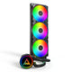 Montech LightFlow ARGB 360 Processor Alt-i-en væskekøler 12 cm Sort 1 stk