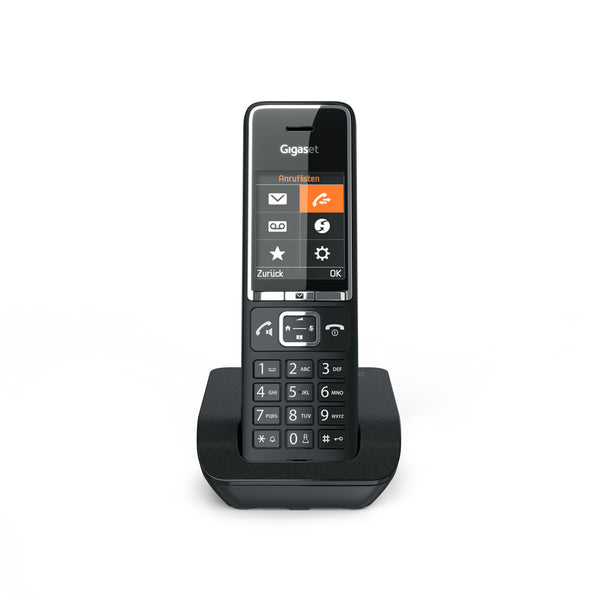 Gigaset COMFORT 550 Analog telefon Nummervisning Sort