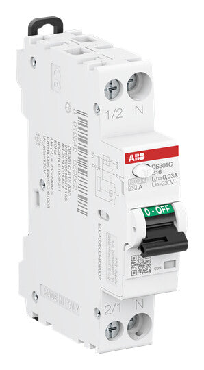 ABB 2CSR255163R1165 kredsløbsafbryder Miniature strømafbryder 1