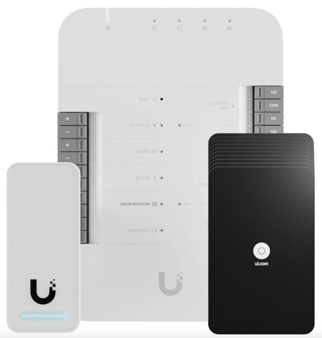 Ubiquiti G2 Starter Kit kontrolsystem til sikkerhed Sort, Sølv