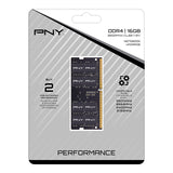 PNY Performance hukommelsesmodul 16 GB 1 x 16 GB DDR4 260-pin SO-DIMM