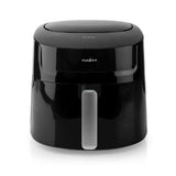 Nedis KAAF170BK frituregryde Enkelt 7,2 L Enkeltstående 1800 W Varmluftsteger Sort