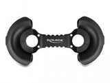 DeLOCK 18434 kabelholder Sort 1 stk
