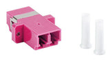 Lanberg FA-LCUP-MD41-0001-VT fiber adapter LC 1 stk Lilla, Hvid