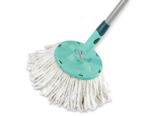 Leifheit 52095 tilbehør til moppe Moppehoved Turkis, Hvid