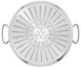 Tefal DUETTO+ G7196455 sovsegryde 10 L Rund Rustfrit stål