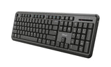 Trust Ody tastatur Kontor RF trådløst QWERTZ Tysk Sort