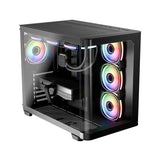 LC-Power LC-8001B-ON computeretui Midi Tower Sort