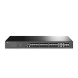 TP-Link JetStream TL-SG3428XF netværksswitch Administreret L2+ 1U Sort