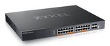 Zyxel XMG2230-28HP Administreret L2/L3 2.5G Ethernet (100/1000/2500) Strøm over Ethernet (PoE) 1U Sort