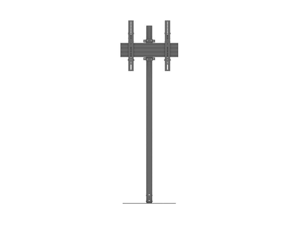 Multibrackets 8939 skærmbeslag til skiltning 165,1 cm (65") Sort
