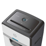 HP OneShred 24CC papirmakulator Delvist makulering 65 dB 22 cm Hvid, Sort