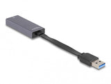 DeLOCK 66247 kabel kønsskifter RJ-45 USB A Grå