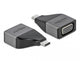 DeLOCK 64002 USB grafisk adapter 1920 x 1080 pixel Grå