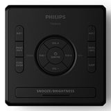 Philips TAR4600/10 vækkeur Digital alarmur Sort