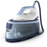 Philips 3000 series PSG3000/20 Dampstrygning station 2400 W 1,4 L Keramisk strygesål Blå, Hvid