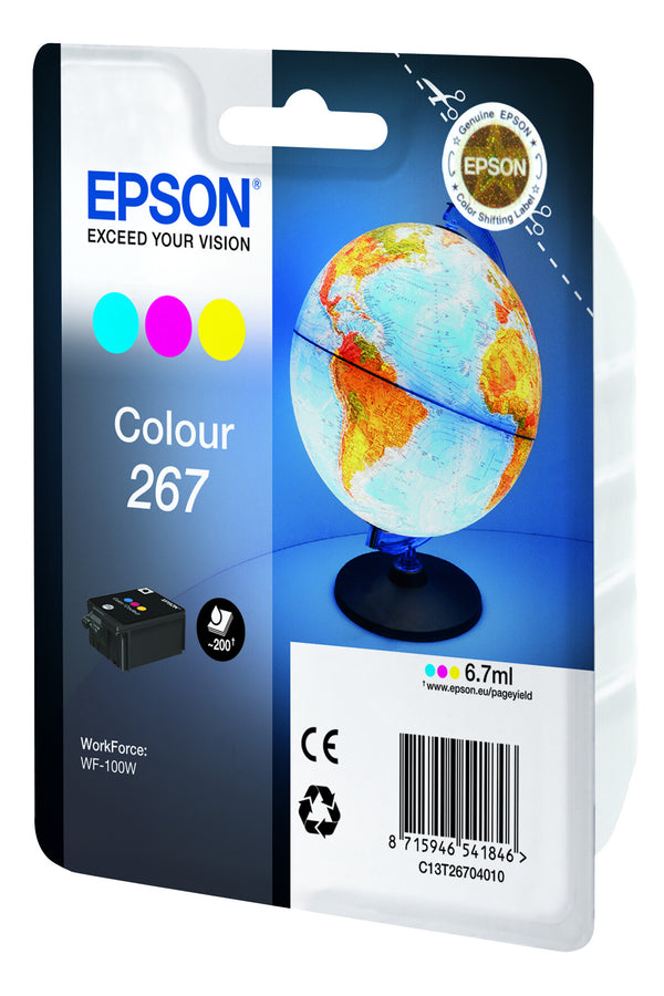 Epson Globe 267 globus enkeltpakke farveblæk