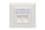 Digitus DN-93801-1 stikkontakt RJ-45 Hvid