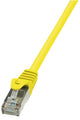LogiLink Cat.6 U/UTP, 7.5m netværkskabel Gul 7,5 m Cat6 U/UTP (UTP)