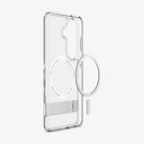 Spigen Ultra Hybrid S (Mag Fit) mobiltelefon etui 17 cm (6.7") Cover Transparent, Hvid