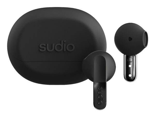 Sudio N3BLK hovedtelefoner/headset Trådløs I ørerne Opkald/musik Bluetooth Sort