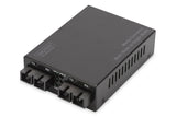 Digitus DN-82024 netværksomformer til medie 100 Mbit/s 1310 nm Multitilstand, Enkeltilstand Sort
