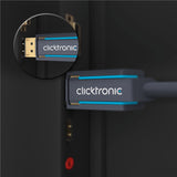 ClickTronic 40994 DisplayPort kabel 2 m Sort