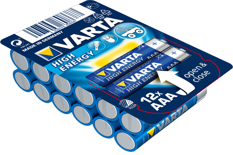 Varta BV-HE 12 AAA Engangsbatteri Alkaline
