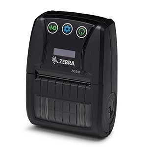 Zebra ZQ210 etiketprinter Direkte termisk 203 x 203 dpi 60 mm/sek. Ledningsført Bluetooth