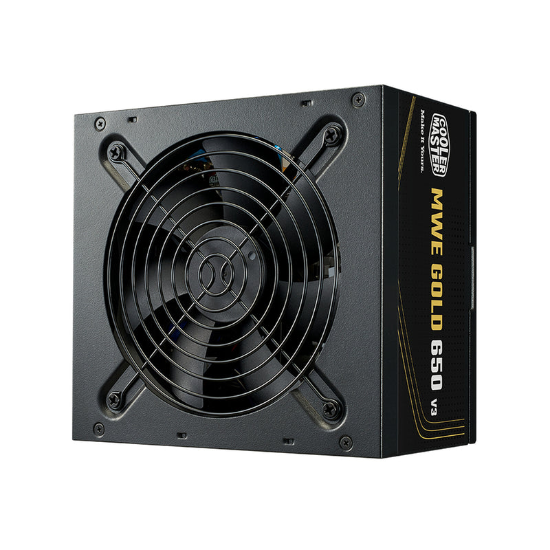 Cooler Master MWE Gold V3 ATX 3.1 Non-Modular Series enhed til strømforsyning 650 W 24-pin ATX Sort