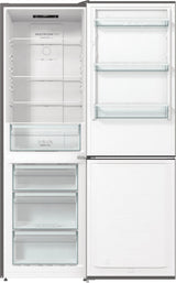 Gorenje NRK61CS2XL4 Fritstående 300 L Grå, Rustfrit stål, Mørkegrå