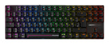 CHERRY MX 8.2 Pro TMR Wireless tastatur Spil USB + RF Wireless + Bluetooth QWERTZ Tysk Sort