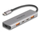 DeLOCK 64302 dockingstation Ledningsført USB 3.2 Gen 2 (3.1 Gen 2) Type-C Grå