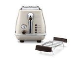 De’Longhi CTOV 2103.BG brødrister 2 skive(r) 900 W Cremefarvet