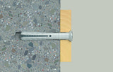 Fischer 48788 skrueanker og vægudtag 100 stk Udvidelsesanker 40 mm