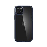 Spigen Crystal Hybrid mobiltelefon etui 17 cm (6.7") Cover Marineblå, Transparent