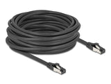 DeLOCK 80575 netværkskabel Sort 10 m Cat8.1 S/FTP (S-STP) Rund
