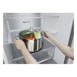 LG GBV7280BMB Fritstående 387 L Rustfrit stål