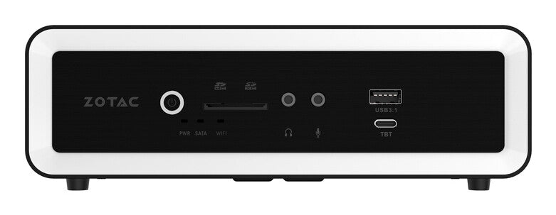 Zotac ZBOX CI649 NANO 1,8L størrelse PC Sort, Hvid i5-1335U Intel® SoC 1,3 GHz