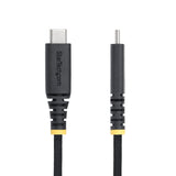 StarTech.com S2CEPR1M-USB-CABLE USB-kabel USB 2.0 1 m USB C 0,48 Gbit/sek. 240 W Sort